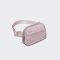 Pander 5 zipper pocket 2L belt bag in Pink, product detail view 1