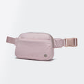 Pander 5 zipper pocket 2L belt bag in Pink, product detail view 4