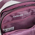 Pander 5 zipper pocket 2L belt bag in Purple Lavender, product detail view 7