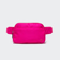 Pander 5 zipper pocket 2L belt bag in Sonic Pink, product detail view 4