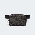 Pander 6-pocket crossbody belt bag in Grey Leopard