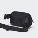 Pander 1L double zipper water-repellent nylon belt bag in Black, product view 4