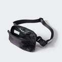 Pander 1L double zipper water-repellent nylon belt bag in Black, product view 6