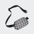 Pander 1L double zipper water-repellent nylon belt bag in Checkered Black, product view 5