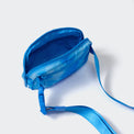 Pander 1L double zipper water-repellent nylon belt bag in Cloud Blue, product view 7
