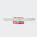Pander 1L double zipper water-repellent nylon belt bag in Cloud Pink, product view 3
