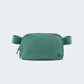 Pander 1L double zipper water-repellent nylon belt bag in Eucalyptus Green, product view 1