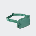 Pander 1L double zipper water-repellent nylon belt bag in Eucalyptus Green, product view 2