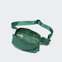 Pander 1L double zipper water-repellent nylon belt bag in Eucalyptus Green, product view 6