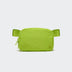 Pander 1L double zipper water-repellent nylon belt bag in Grape Green, product view 1