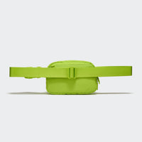 Pander 1L double zipper water-repellent nylon belt bag in Grape Green, product view 3
