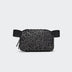 Pander 1L double zipper water-repellent nylon belt bag in Grey Leopard, product view 1