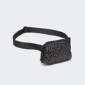 Pander 1L double zipper water-repellent nylon belt bag in Grey Leopard, product view 2