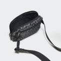 Pander 1L double zipper water-repellent nylon belt bag in Grey Leopard, product view 7