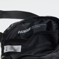 Pander 1L double zipper water-repellent nylon belt bag in Grey Leopard, product view 8