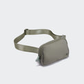 Pander 1L double zipper water-repellent nylon belt bag in Grey Sage, product view 2