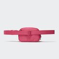 Pander 1L double zipper water-repellent nylon belt bag in Hot Pink, product view 3