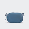 Pander 1L double zipper water-repellent nylon belt bag in Indigo Blue, product view 1
