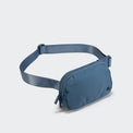 Pander 1L double zipper water-repellent nylon belt bag in Indigo Blue, product view 2