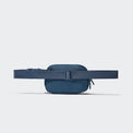 Pander 1L double zipper water-repellent nylon belt bag in Indigo Blue, product view 3
