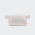 Pander 1L double zipper water-repellent nylon belt bag in Iridescent, product view 1