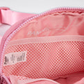 Pander 1L double zipper water-repellent nylon belt bag in Light Pink, product view 7