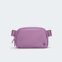 Pander 1L double zipper water-repellent nylon belt bag in Light Purple, product view 1