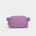 Pander 1L double zipper water-repellent nylon belt bag in Light Purple, product view 1