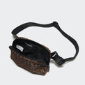 Pander 1L double zipper water-repellent nylon belt bag in Midnight Leopard, product view 6