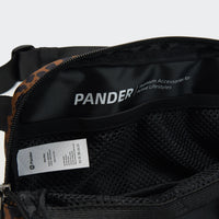 Pander 1L double zipper water-repellent nylon belt bag in Midnight Leopard, product view 8