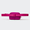 Pander 1L double zipper water-repellent nylon belt bag in Poinciana, product view 3