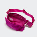 Pander 1L double zipper water-repellent nylon belt bag in Poinciana, product view 7