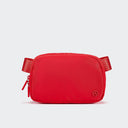 Pander 1L double zipper water-repellent nylon belt bag in Red, product view 1