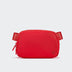 Pander 1L double zipper water-repellent nylon belt bag in Red, product view 1