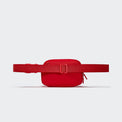 Pander 1L double zipper water-repellent nylon belt bag in Red, product view 3