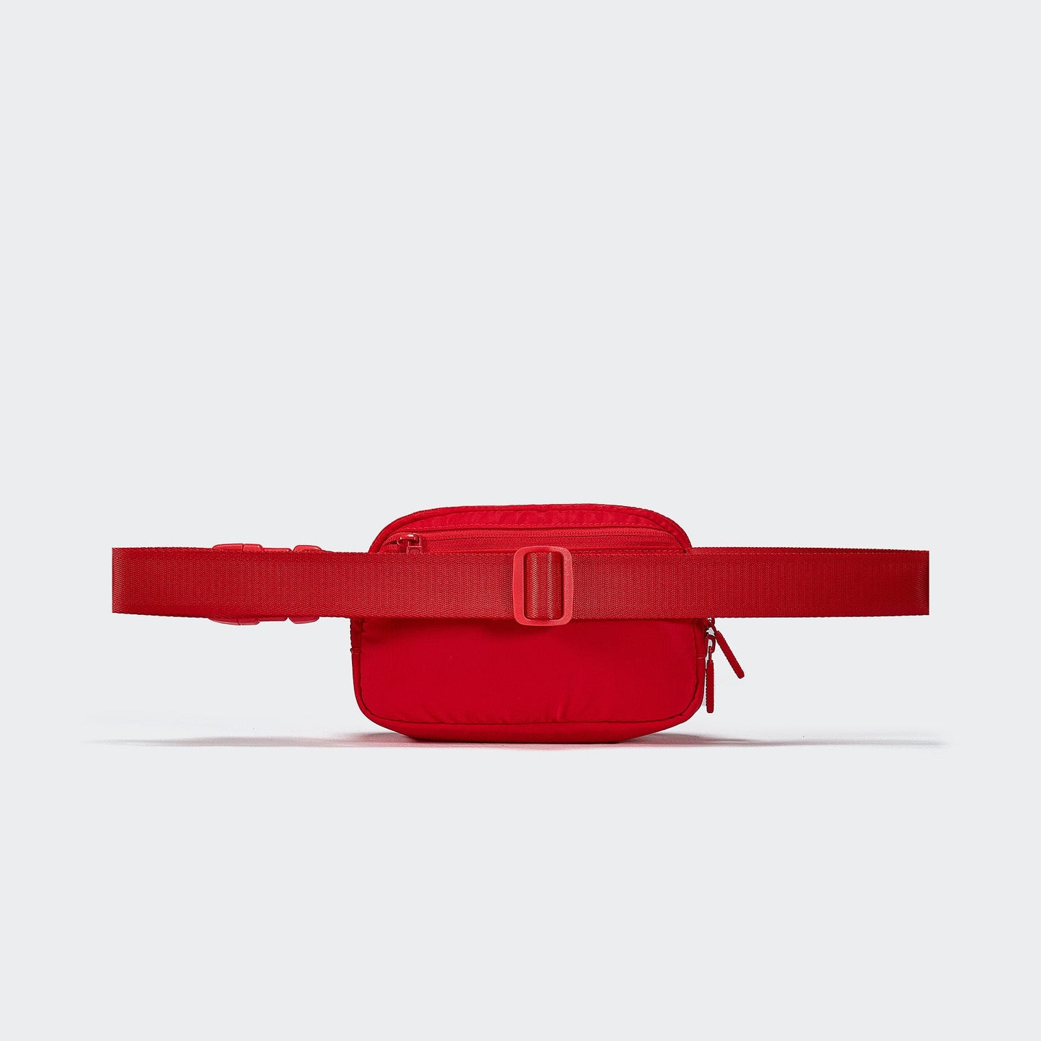 Pander 1L double zipper water-repellent nylon belt bag in Red, product view 3