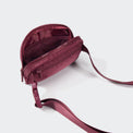 Pander 1L double zipper water-repellent nylon belt bag in Red Merlot, product view 7
