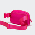 Pander 1L double zipper water-repellent nylon belt bag in Sonic Pink, product view 4