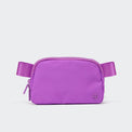 Pander 1L double zipper water-repellent nylon belt bag in Violet, product view 1