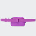 Pander 1L double zipper water-repellent nylon belt bag in Violet, product view 3