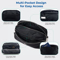 Pander crossbody sling bag pocket organization