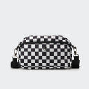 Pander Everyday Crossbody Sling Bag in Checkered Black - view 1