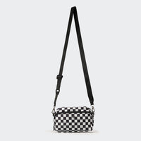 Pander Everyday Crossbody Sling Bag in Checkered Black - view 5