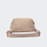 Pander Everyday Crossbody Sling Bag in Raw Linen - view 2