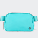 Pander Everywhere Belt Bag 1L in Cyan Blue - front view
