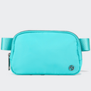 Pander Everywhere Belt Bag 1L in Cyan Blue - front view