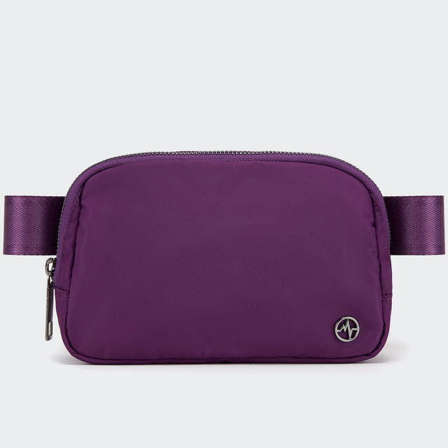 Pander Everywhere Belt Bag 1L in Dark Magenta - front view