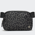 Pander Everywhere Belt Bag 1L in Grey Leopard - front view