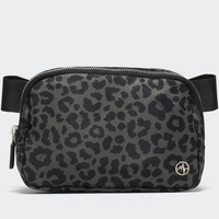 Pander Everywhere Belt Bag 1L in Grey Leopard - front view