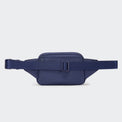 PANDER large crossbody waist pack in Blue Storm, adjustable strap view